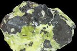 Hematite Crystals in Lizardite & Hydrotalcite - Norway #133997-1